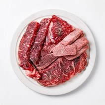 [1++ 한우] 최고급 한우세트 프리미엄한판세트 800g (냉장) 등심(300g)+새우살(100g)+살치살(200g)+채끝살(200g) HACCP 인증