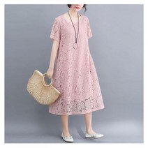 베리위시 릴라 라운드 레이스롱원피스