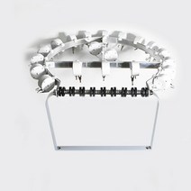 직펌기 계 가온기 파마기 미용기계 100739, 접이식 흰색 20선 상자 세트