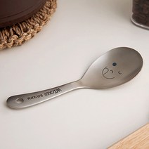 윙커 스텐 밥주걱 소 1P 스텐주걱, 1개