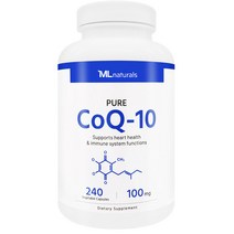 [미국빠른직구] 마이라이프 내추럴스 퓨어 코큐텐 100mg 240 야채캡슐, 240정, 1개