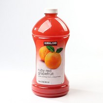 [글로벌푸드][코스트코]커클랜드 루비 레드 자몽 칵테일 2.84L, 없음