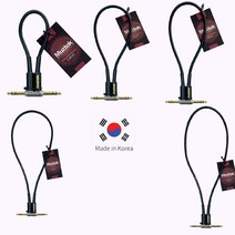 뮤즈텍 스테레오 패치 케이블 Muztek TRS Stereo Patch Cable 30Cm 40Cm 50Cm 70Cm 90Cm 길이에 맞게, MTRS 40 (40Cm)