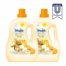 스너글 허거블 선샤인 섬유유연제 햇빛건조향, 1.8L, 2개