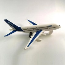 모형비행기 비행기보형 관제탑 활주로 패드 프라모델 DIY 공항도로 에어버스 모형 비행기 장난감 승객 무작위 색상 1 개