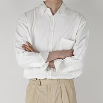 스타일에스 RG 남자 여자 커플 옆트임 코튼 페이퍼 여름 오버핏 포켓 셔츠 남방