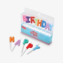 해피 버스 데이 생일 초 파티 캔들, 12개, 무향