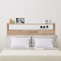 다니엘우드 원목 헤드보드 침대 부속가구 헤드DIY 침대프레임(S SS Q), 수납헤드