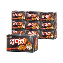 [경기점] 닭다리 핫숯불바베큐 66g x 10개 / 스낵 간식