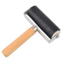 판화용 롤러 폭 10cm 공방 소형 고무 미니 작은 물감 작업 로라
