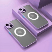Luxury Magnetic for Magsafe Wireless Charge Phone Case IPhone 14 13 11 12 Pro Max Plus X XR XS Shock, For iPhone 14 Plus, Purple