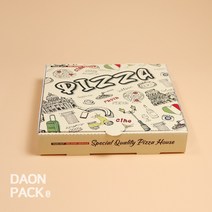 Italy 9인치 피자박스 1box 100개