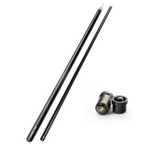 당구 큐대 3쿠션 고급 개인큐 새로운 도착 킹 탄소 섬유 풀 큐 스틱 레인보우 팁 큐, 10.8mm, p3-블랙