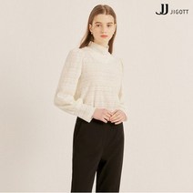 JJ지고트 벌룬핏 펀칭 기모 블라우스 GLCP0BLW1