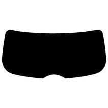 로톰 코란도C (11년-19년) 후면 열성형 썬팅필름 DIY 셀프 열차단 썬팅지, RTF-7S 25 (연함), 쌍용