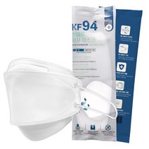 한스웰 한마음 일회용 황사 마스크 대형 KF94, 1개입, 10개, 화이트