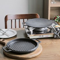 안성주물 조선 그리들 가마솥 하남돼지 인생불판, 클로이 그리들팬(멀티팬 대 33cm)