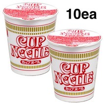 닛신 컵누들 오리지널 컵라면, 10개