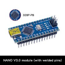 아두이노 나노 3.0 Atmega328 컨트롤러 호환 보드 WAVGAT 모듈 PCB 개발 USB V3.0 없음 프로모션 1 개, 16.NanoPBHAN, 16 Nano-PB-HAN
