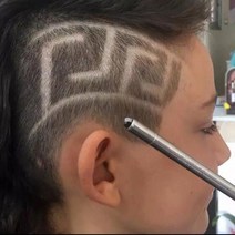 헤어 스크래치 그리기 라이너 헤어 컷터