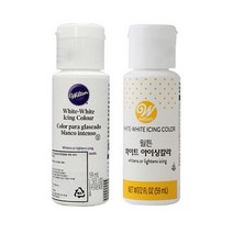 윌튼 화이트 아이싱칼라 59ml 랜덤 발송, 6개