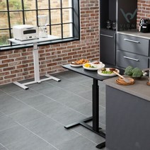 빈블랑 풋페달 뉴 모션 테이블 2세트, 색상:크림화이트