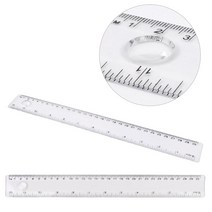 30센치 자 투명자 인치자 아크릴 플라스틱 30CM 긴자 방안직자