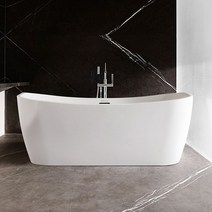 바스코리아 데미안 프리스탠딩 욕조 l 호텔 펜션 이동식, 1개, 1700 x 800 x 660