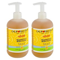 캘리포니아베이비 샴푸 앤 바디워시 올인원클렌저 카렌듈라, 562ml, 2개