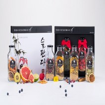 술판다 담금주 키트 500ml 2구 선물세트, 장미/딸기베리
