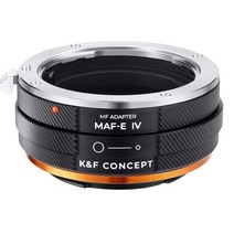 K&F CONCEPT MAF-E IV PRO 렌즈변환 어댑터 무반사코팅 적용