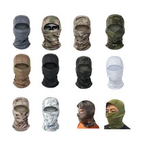밀리터리 풀페이스마스크 12종 쿨목토시 바라클라바 오토바이 자전거 라이딩 바이크버프 헬멧내피, 그린멀티캠