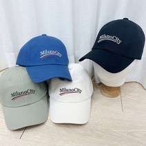 데일리 패션 스트릿모자 남녀공용 커플 밀라노시티볼캡