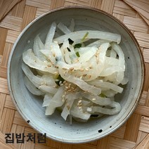 [집밥처럼 무나물] 부드럽고 담백하게 볶아서 달짝지근하고 부담없이 간편하게 먹을 수 있는 엄마손맛 가정식 시골반찬 비빔밥, 1팩, 150g