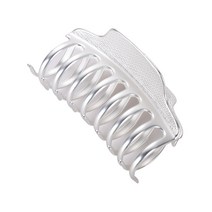 -수스다 무광 유광 메탈 화사 둥근올림머리 집게핀 포니테일 헤어핀