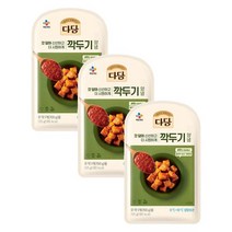 CJ 장 다담 깍두기 양념 된장찌개 집된장 홈쿡 155g 3개 1세트, 20세트