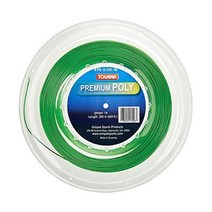 Tourna 투르나 폴리 내구성 테니스 끈, 16g Green