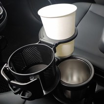 카브로 캐스퍼 컵홀더 더쎈 차량용 보온보냉 3단멀티, 일반용(+고무받침대)