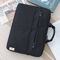 NO.1B 노트북 가방-블랙, 15인치~17인치:40x29x5cm-블랙