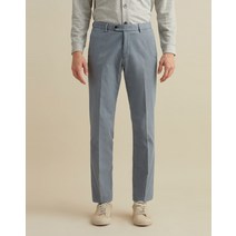 22SS 블루 단색 면혼방 팬츠 DMPA2B021B2