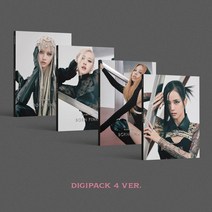 블랙핑크 (Blackpink) - Born Pink (Digipack Ver. 블랙핑크 정규 2집 디지팩 버전. 옵션 선택), 4개버전 세트