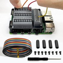 ELECTROCOOKIE 라즈베리 파이 GPIO 터미널 블록 브레이크 아웃 모듈 푸시 인 심플 스프링 커넥터 확장 PCB 쉴드