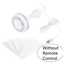 쿨링 팬 야외 기숙사 가정 침대용 USB 천장 팬 에어 쿨러 전원 걸이식 텐트 행거 6 잎 5V, 01 No Remote Control