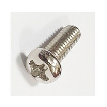 둥근머리니켈도금볼트 M4X12mm 1000개 P형머신 니켈