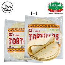 Fresh2Go Tortilla Bread (Roti) 12 Inch (12pcs) (1+1) 2328g 또띠아 12인치, 2pcs