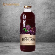 퓨어프레스 그대로짜낸 순수아로니아 아로니아즙 아로니아 아로니아주스 아로니아원액 100%, 1병, 1L