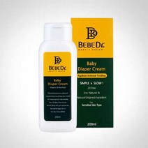베베닥터 베이비 기저귀 발진 예방 크림 200ml, 베베닥터베이비기저귀발진예방크림200ml