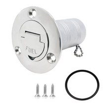 수족관 냉각기 무소음 112 quot38mm 보트 데크 필필러 탱크 넥 키리스 캡 가스물연료디젤 마린 스테인레스 스틸 316 요트 캐러밴, FUEL