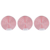 전자파 전자파차단 전자파차단스티커 보호필름 6pcs 라운드 양자 방패 스티커 안티 방사선 보호 정제 모든 전자 장치에 대 한 휴대 전화 5g wi-fi emf 스티커, 3실버