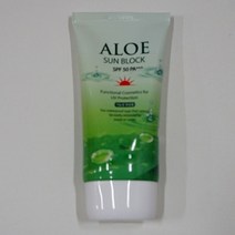 sy_w100 땀물등에 쉽게 지워지지 않는 선크림 70ml 알로에